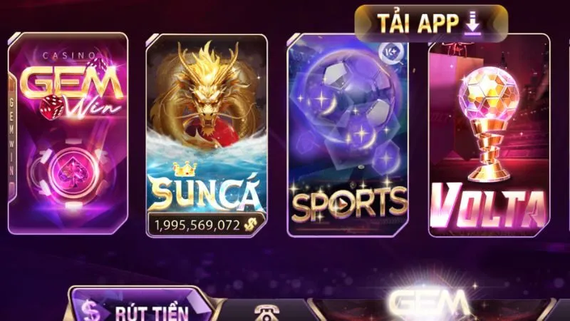 Cổng Game Bài Đổi Thưởng 82 Cổng game gemwin